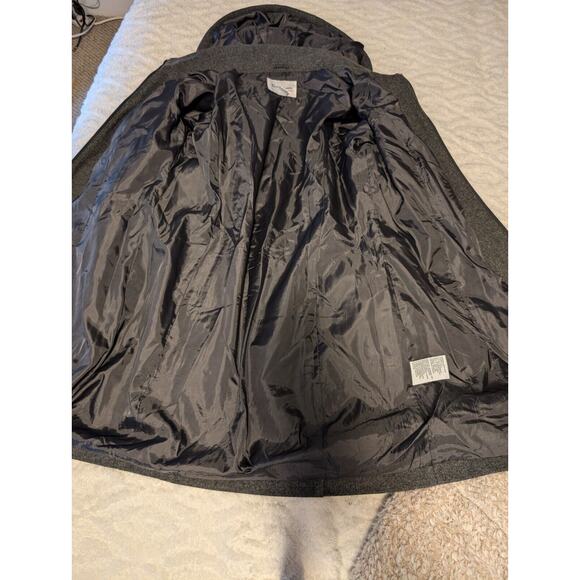 Two By Vince Camuto Soft Knit Walker Hooded Jacket Women's Grey Coat Sz Large L - Picture 10 of 10